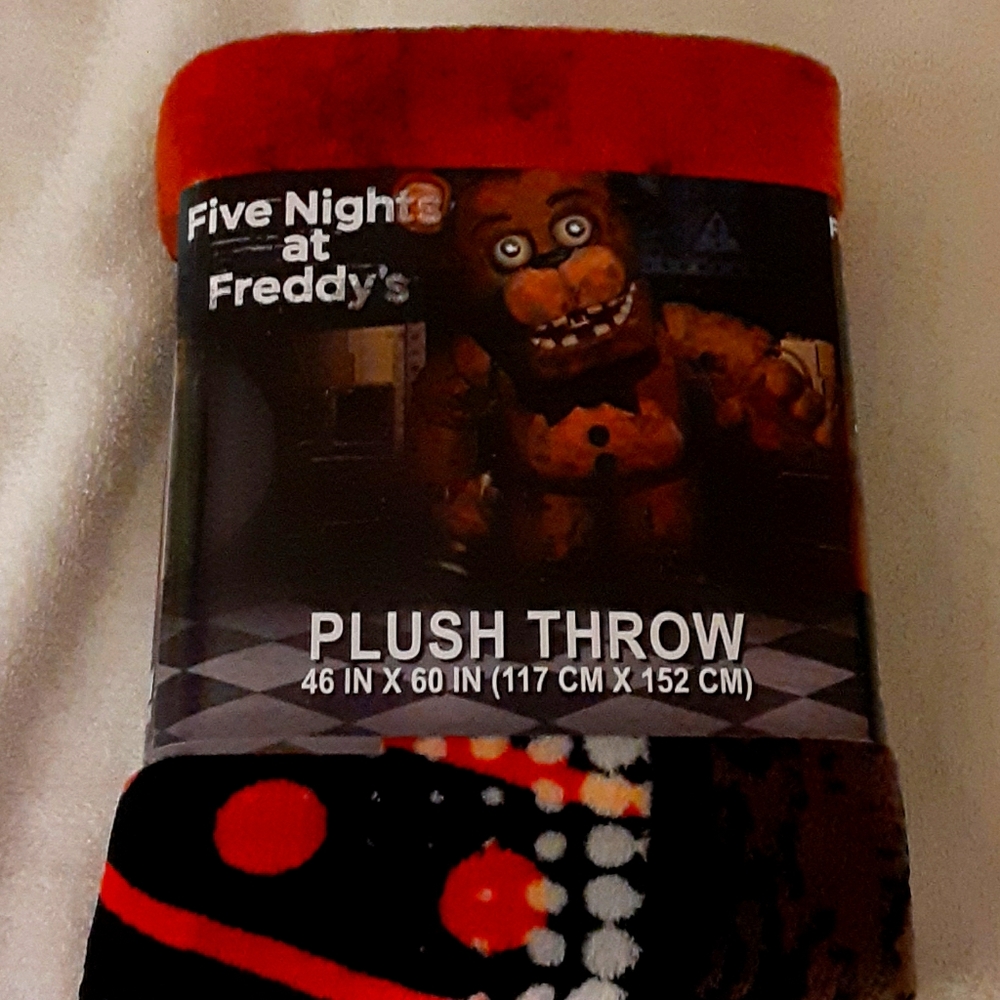 Five Nights at Freddy's Plush Throw
